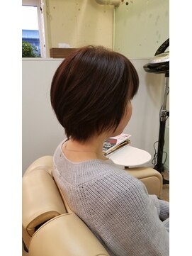 ヘアショップグリーン(hair shop green) お手入れ楽々☆　レイヤーボブ