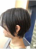首元もスッキリ見せるショートスタイル 担当 namie