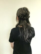 ジルチヘアー(Zilch hair) 簡単アレンジグラデーションカラー