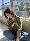 外ハネミディアム