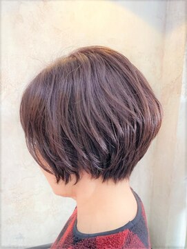 ヘアサロン リュッカ(Lycka) 【Ｌｙｃｋａ】　大人ショートボブ