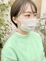 アンカー(ANCHOR)&nbsp;ショートヘア×オリーブグレージュ