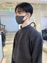 ゼスト パーク(ZEST PARK)&nbsp;シースルーバング  マッシュ メンズヘア 《宮坂紅》