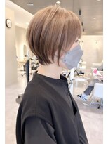 ヴィサージュタイム(VISAGE thyme) 丸みショートボブ/耳掛けショート/丸みボブ