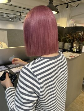 メリー オオサカ(Merly Osaka) 色落ちも綺麗なピンクカラー!_lovely pink_