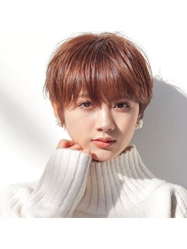 ロビー 表参道(ROBBY) マッシュショート／前髪あり／表参道／30代40代50代