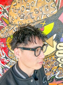 スウェル 船橋店(Swell) メンズツイストパーマスパイラルパーマフェード[船橋]