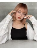 カジュアルストレートボブ