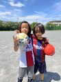 ミルト(mirto)&nbsp;息子たちとサッカー練習中。YouTube先生に教えてもらいます！