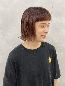 エンドリンク(endlink) ブリーチ無しのレッドブラウン