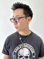 フォーク FOLK&nbsp;【FOLK】メンズは好印象・清潔感☆直毛活かすスパイキーショート