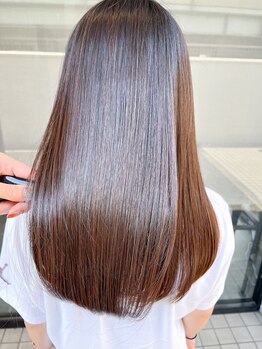 ルシェンテ(LuSente)の写真/【香芝初】髪質改善の最高峰『UPTOGLOSS』をプチプラで◇Aujua/TOKIO等貴方だけにメニューをカスタマイズ！