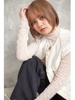 アッシュ 池袋店(Ash)&nbsp;10代20代30代『ハイトーン顎ラインボブ』　　＃池袋駅