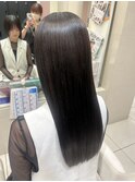 髪質改善×ロングヘア×暗髪