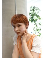 エルマノ 仙川(L mano)&nbsp;オレンジカラーベリーショート