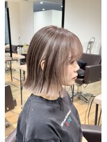 エヌプラス(N+)&nbsp;ホワイトグレージュミニウルフチェリーブラウンデジタルパーマ