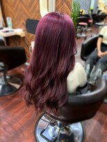 ルレーヴ 船越店(Le reve)&nbsp;ボルドー/ワインレッド/艶カラー/1ブリーチ/韓国/浜松