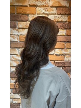 インパークス 草加店(INPARKS) ブリーチなし透明感カラーブラウンブラック