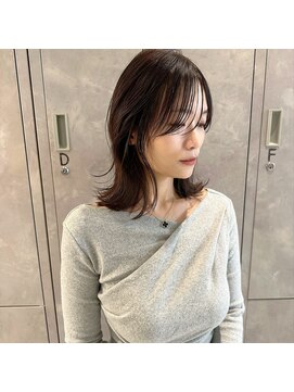 トッカ ヘアアンドトリートメント 千葉店(tocca hair&treatment) 20代30代40代 レイヤー×透明感アッシュカラー×髪質改善