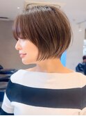 大人美人ショート/ショートカット/髪質改善/白髪ぼかし/30代40代