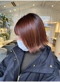 チェリーブラウンボブ