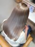 【ヘアスタイル変えたい方】カット+ヒアルロン酸カラー+髪質改善TR