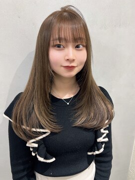 ロイド(Lloyd) 【Lloyd大宮】韓国レイヤースタイル×ショコラグレージュ