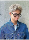 スパイキーショート　メンズハイトーンカラー