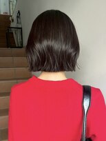 サンク 原宿 表参道(cinq)&nbsp;原宿オリーブグレージュブリーチなしダブルカラーショートボブ