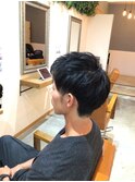 ツーブロック/刈り上げショート/ショートヘア