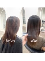 ハムレッツ&nbsp;髪質改善/縮毛矯正乾かしただけできまる髪質改善ストレート