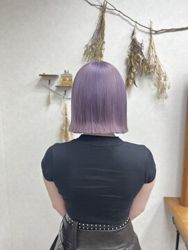 リングバイモアムー(Ring by Moremuu) <Hazuki>   クリアラベンダー