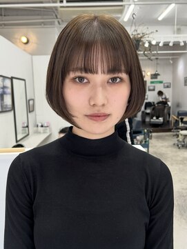 バトー バイ トリコ 船橋北口店(BATEAU by tricot) やわらかカラーと軽めボブ