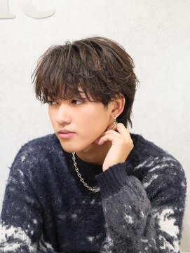 ビカムメンズヘアー 栄店(become men's hair) シャドウパーマフェザーパーマニュアンスパーマ