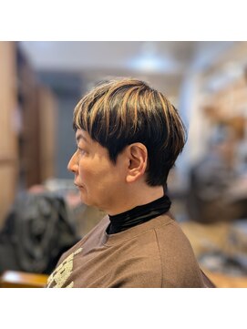 ボスコ 下北沢店(bosco) bosco【Ebe 】ショート×デザインハイライト