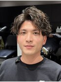 メンズカット×ツイストスパイラル
