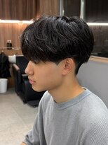 エルマーク 京都駅前(L-MARK)&nbsp;マッシュ/黒髪/ナチュラルマッシュ/メンズ/ツーブロック