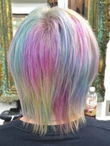 ルネラトーキョー(RUNERA TOKYO) ユニコーンカラーウルフカット多色デザインカラー
