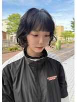 イン(in.)&nbsp;黒髪/ニュアンスパーマ/ショートボブ