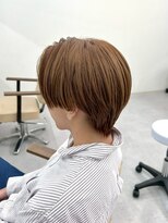エトレ(etore)&nbsp;メンズ/ブリーチカラー/ブラウンベージュ/マッシュショート