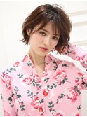 前髪ありショート☆30代/40代/50代/グレイヘア/髪質改善