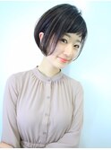 【morio池袋】大人可愛い春夏丸みショート