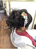七五三ヘアアレンジ