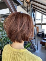 リドル ヘアー 駒生店(Riddle HAIR) ふんわり丸みのショートボブ