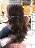 表参道chobii栗原/小顔カットデジタルパーマくびれセミディ/5