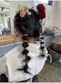 成人式ヘアアレンジ