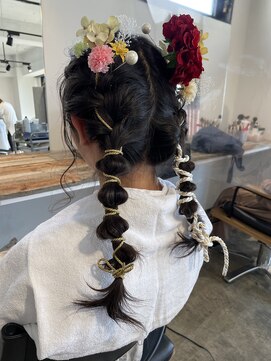 ザ オーダー(THE ORDER) 成人式ヘアアレンジ