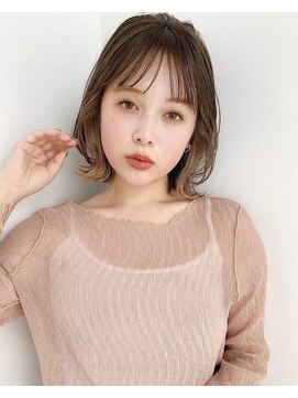 ラフ フロム ガーデン(Laf from GARDEN) 【Laf 田中双葉】大人かわいいくびれボブ