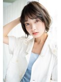 大人可愛いニュアンスショートボブ・・・HINATA