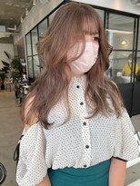 アンドスタイル(&style)&nbsp;【大名店　江藤】ブラウンベージュ　ケアブリーチ